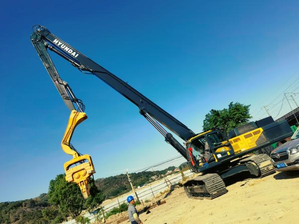 Cheap 3200rpm Sheet Pile Driving Machine Vibro Hammer Construction Projects for sale