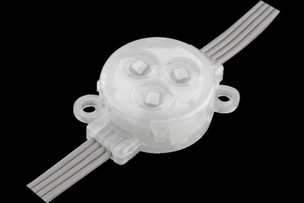 Cheap IP67 RGB RGBW Pixel Led Point Light IP67 12V RGB PC Shell Glue Material for sale