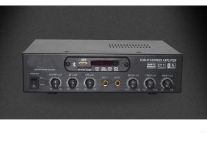 China 50W Power PA Speaker Amplifier , PA System Mixer Amplifier Customizable on sale