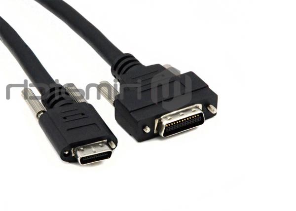 Cheap 2M AIA PoCL Camera Link MDR to SDR 26pin High Speed Data Cables For Industrial Camera for sale