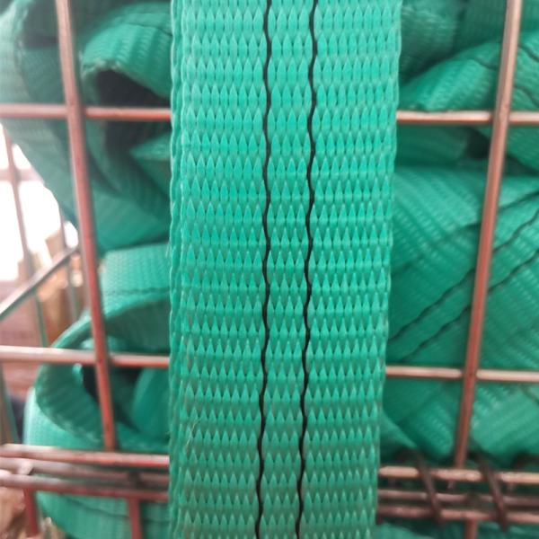 Cheap 300mm Width 12t Polyester Webbing Roll Flat Pattern for sale