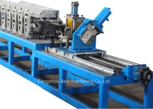 PLC Automatic Ceiling Channel Roll Forming Machine For Making C U L T Ceiling Grid