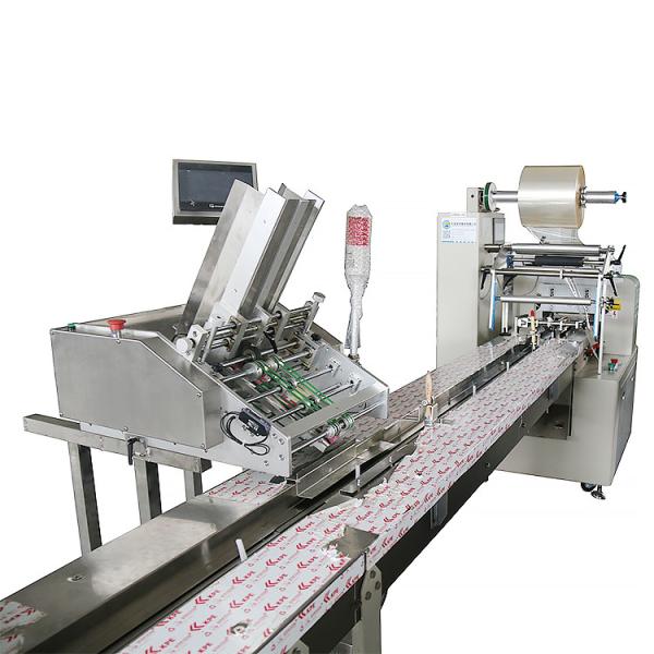 Cheap PLC Control Automated Packaging Equipment 450W With Friction Feeder for sale