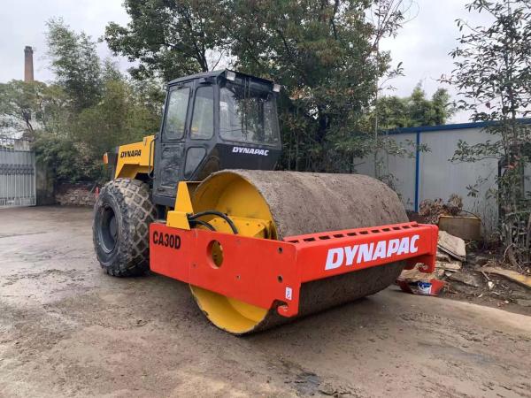 Cheap Dynapac CA30D Used Road Roller With Single Drum Construction Machinery for sale