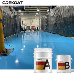 Best No Peeling Resin Industrial Epoxy Floor Coating Maintenance Free For Concrete wholesale