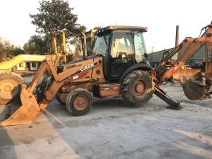 Best 580M Used Backhoe Loader In Good Condition 2010 Year 4000KG wholesale