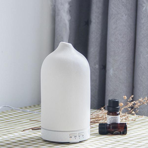 Cheap HOMEFISH PP Ceramic Aromatherapy Ultrasonic Aroma Humidifier 2.4MHz for sale