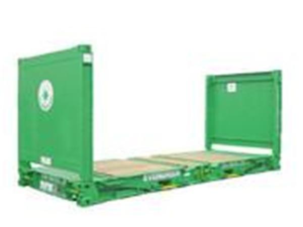 Cheap 20gp Steel Used Flat Rack Container And Open Top Container Second Hand for sale