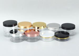 Best Plastic Packaging Jars with Plastic Lid Food Grade Jelly Jar Eco Friendly Wide Mouth Clear White Black Plastic Pet Jar wholesale