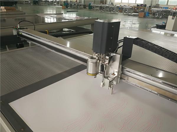 Cheap Dual Function Tool Head Leather Cutting Machine Connectable Common CAD Software for sale