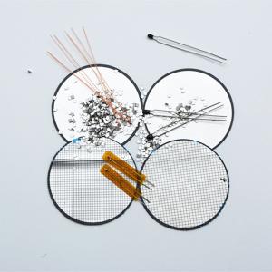 China Ceramic 10k Chip Ntc Thermistor Die Chip Silver Plated on sale