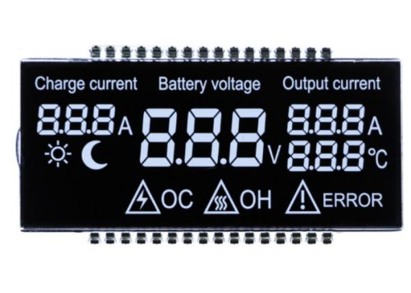 Pin Interface High Contrast Lcd Display Module VA Negative Display Panel 3.3V 7