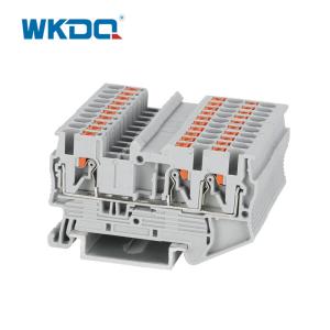 Best Spring Cage Connection Din Rail 2.5mm Terminal Block wholesale