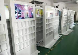 China Touch Screen Kiosk Android 7.1 Vertical Multimedia  55in Magazine Holder on sale