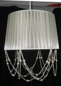 China Organza Bedside Lamp Shades 350mmx220mm With E26 Socket on sale
