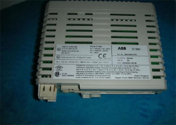 Cheap ABB DI890 Digital Input Module 8 Ch Intrinsic Safety Interface 3BSC690073R1 for sale