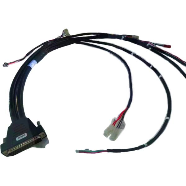 Cheap 50PIN D-Sub CONN Black Multiconnector Medical Wiring Solution For Multiple Interface Support for sale