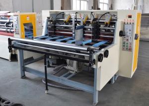 China Corrugated Paperboard 1800mm Thin Blade Slitter Scorer Machine Automatic Belt Feeder on sale