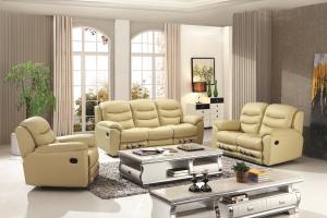 Best modern home reclining love seat genuine leather recliner sofa set furniture wholesale