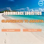 Best ISEA Ecommerce Logistics Services From Guangzhou China To Jakarta Indonesia wholesale