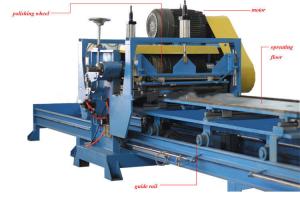 China SS Square Pipe Metal Polishing Machine Dry Polishing With Polish Paste on sale