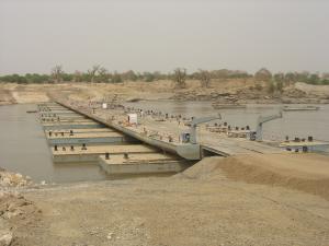 Reusable Pontoon Platform Temporary Floating Pontoon Bridge
