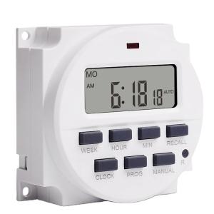 Best 7 days time controller automatically cycling voltage output TM618 programmable timer switch wholesale