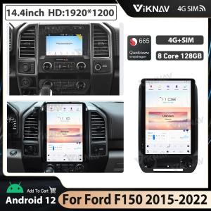 China 14.4 inch 2K HD Touch Screen Car Radio For Ford Expedition 2015-2022 GPS Multimedia Player Android 13 Wireless Carplay on sale