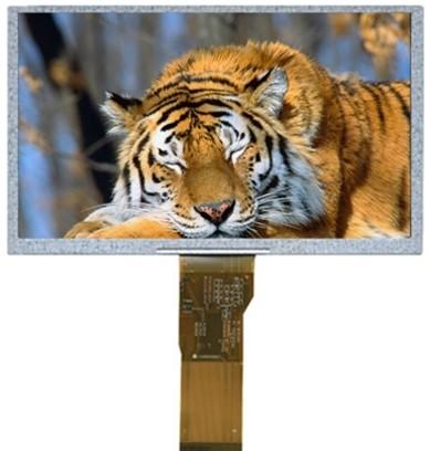Cheap 7" 1024x600 TFT LCD Touch Screen RGB Interface High Brightness Display for sale