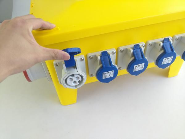 Cheap Light Three Phase Distribution Box , Over Current Protection Electrical Spider Box for sale