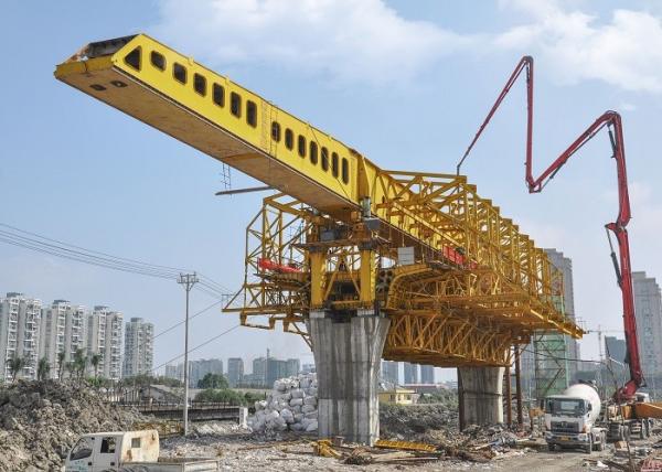 Cheap Overhead Highway Movable Scaffolding SystemQ235B Steel Simple Operation for sale