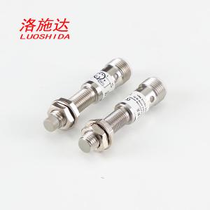 Best M8 Shorter 53mm Cylindrical Inductive Proximity Sensor Switch With M12 4 Pin Plug Connector wholesale