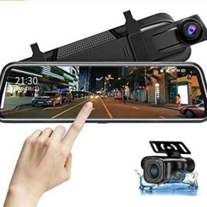 China HD 10 Touch Screen Rear View Mirror Camera Car Electronics Accessories on sale