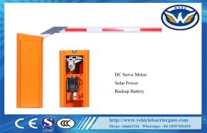 Solar Power Automatic Barrier Gate DC Servo IP54 No Need Human Intervention