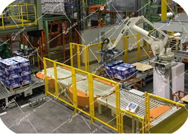 Cheap Unit Load Conveyor Robot Palletizing For Cartons for sale