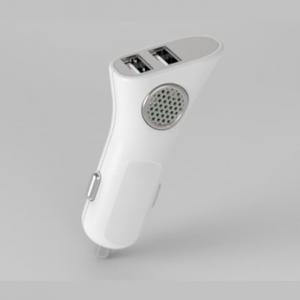 Best multi-functional dual USB car charger with air purified funtion wholesale