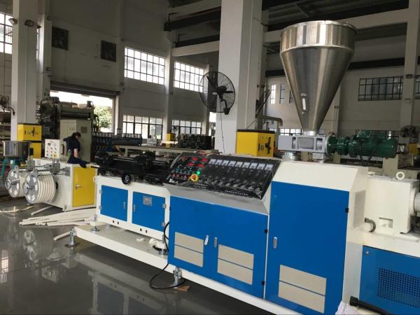 Cheap ABB Inverter Plastic Pipe Extrusion Machine Pp Pipe Extrusion Line Easy Operation for sale