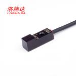 Small Rectangular Inductive Proximity Switch Sensor DC 3 Wire 8x8 For Metal