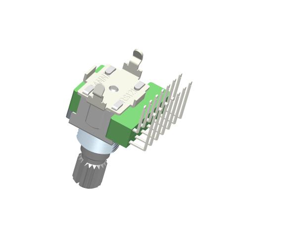 Cheap 12mm Vertical Type Sealed Rotary Switch For Channel Selection RS121AB7 for sale