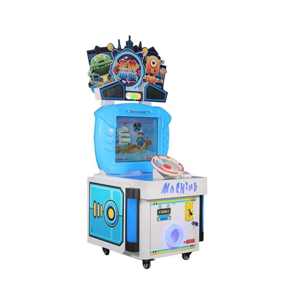 Cheap Lottery Redemption Arcade Rowing Game Machines Hardware , Acrylic Main Materials for sale