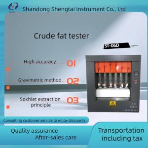 Best Crude Fat Analyzer Feed testing Instrument Soybean meal, cotton meal, and oil crops crude testing instrument wholesale