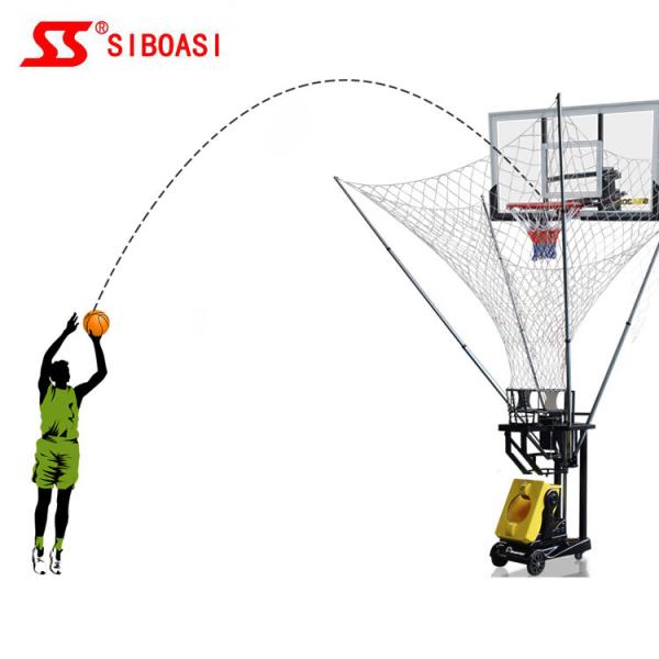 Cheap 180 Degree Automatic Basketball Shooting Machine With Remote Control For Throwing Training for sale
