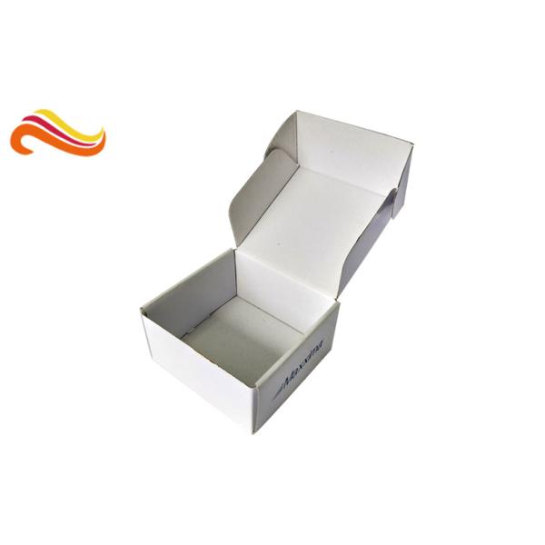 Custom Logo Printing Corrugated Paper Box With Matt Lamination Surface Process