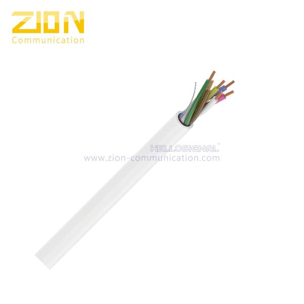 Cheap 6 Cores Security Alarm Cable RoHS Compliant PVC Jacket for Intercom System for sale