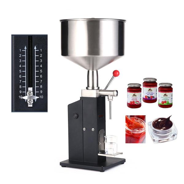 Cheap A-03 Semi Automatic Manual Paste Small Dose Filling Machine / Filler For Cream & Shampoo & Cosmetics for sale