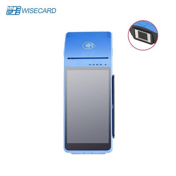 Cheap FBI Android Smart POS Terminal , Mobile Point Of Sale Machine With QR Scanner for sale