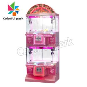 China Coin Operated Toy Claw Crane Machine Prize Arcade Game for four people on sale