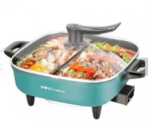 Best Multifunctional Electric Hot Pot Steamboat Induction Cooker With Shabu Pot 1360W 5L wholesale