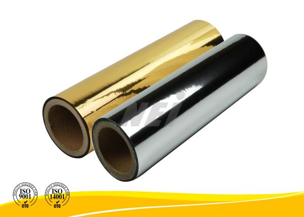 Cheap High Performance Gold Silver Polyester Film Multiple Extrusion Processing for sale