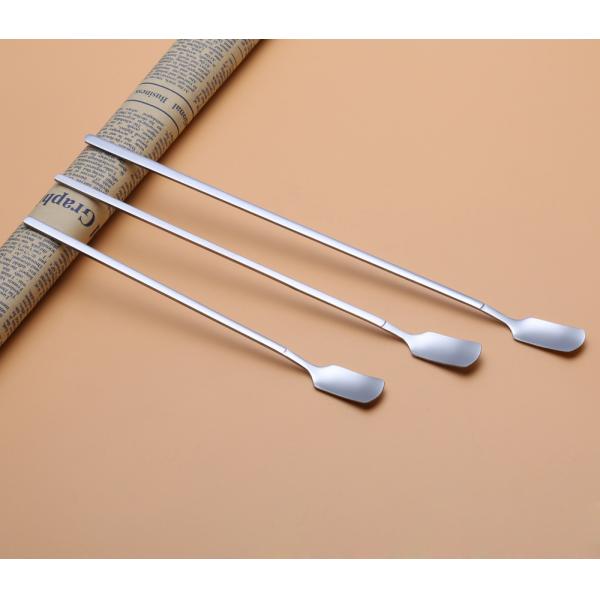 Stainless Steel Long handle Iced Tea Spoon Coffee Spoon Cold Drink